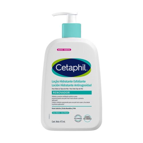Cetaphil SA Loción hidratante renovadora antirugosidades rostro y cuerpo 473 ml