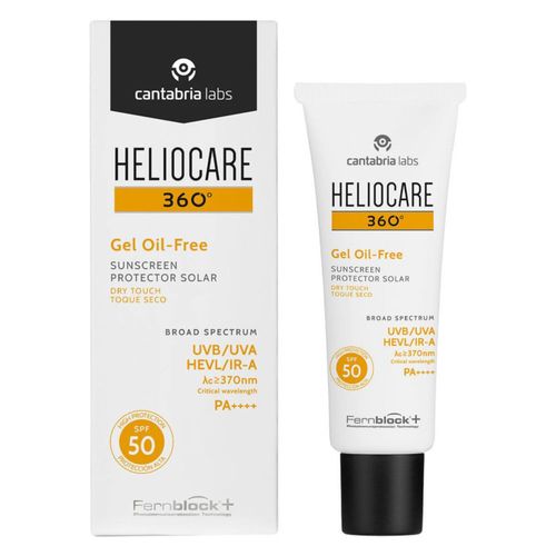 Cantabria Labs Heliocare 360° Gel Oil-Free Protector solar para piel grasa 50 ml