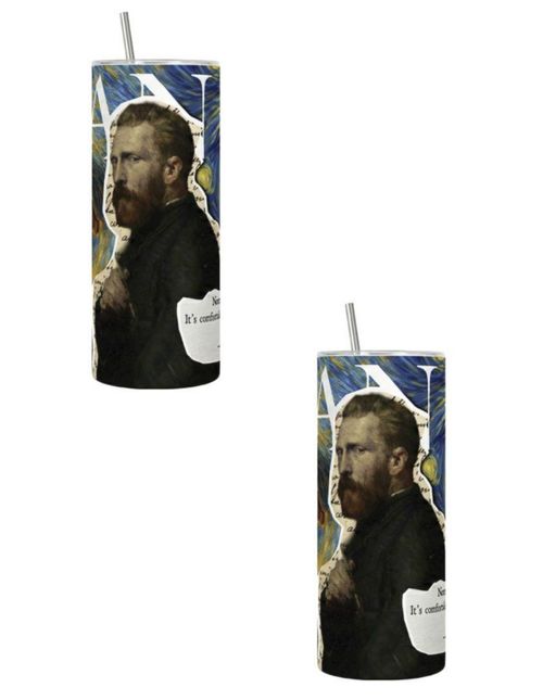 Duo de Termos Tink Van Gogh Collage Estrellas 590 ml