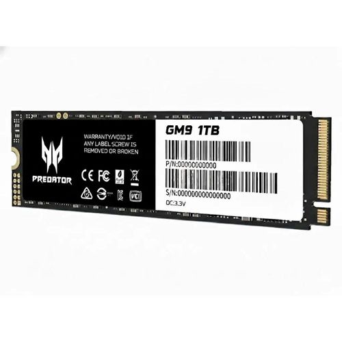 Ssd Acer Predator Gm9 1Tb M.2 Pcie Gen5X4 14000-07300 Mb/S Bl.9Bwwr.136