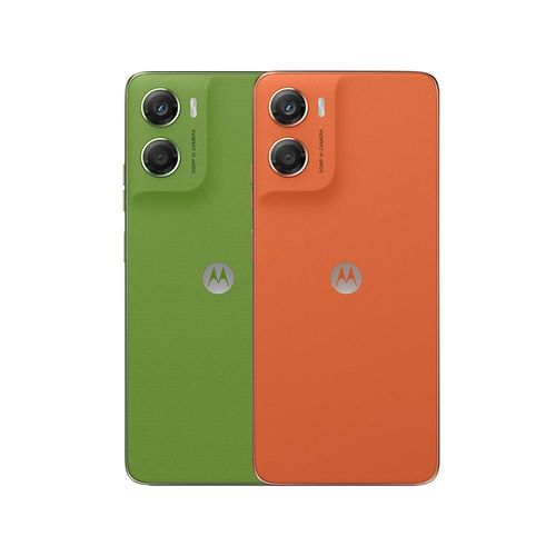 Combo 2 Motorola Moto G06 4-256GB Naranja-Verde
