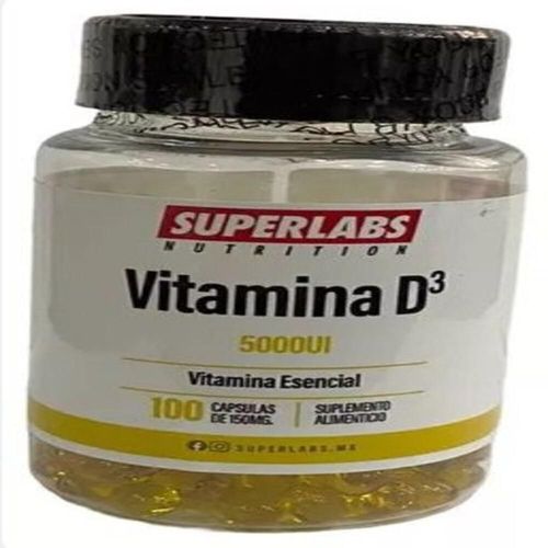 Superlabs Vitamina D3 5000 IU 100 Softgels