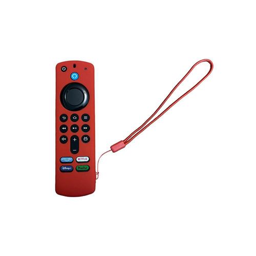 Funda compatible con fire tv stick 3rd gen rojo