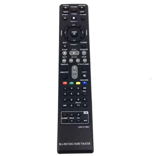 Control remoto para teatro en casa blu ray lg home theater