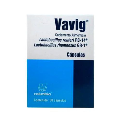 Suplemento Alimenticio Vavig 30 Cápsulas