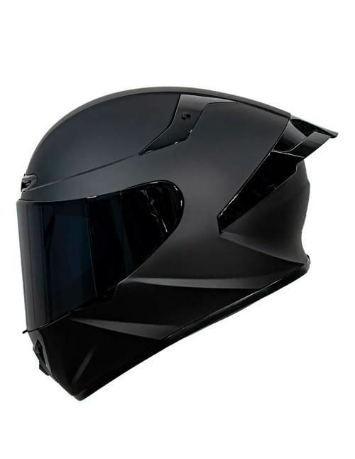 Casco Immortale Kalium Negro Mate Dot Cerrado