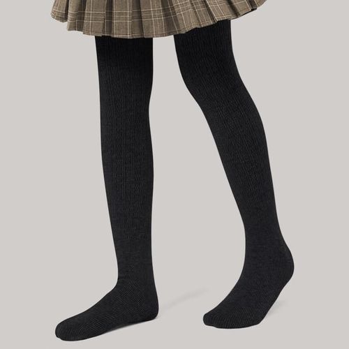 Leggings BARBIE Blanco y Negro tejido delgado para niña