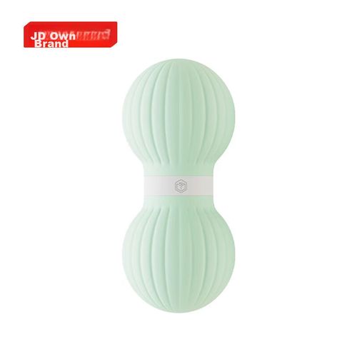 Balón de fascia Jingdongjingzao silicona verde para masaje y relajación muscular