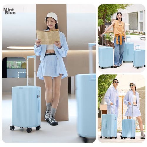 Maleta de Viaje JD Original   24 pulgadas Azul