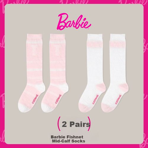 Calcetines BARBIE malla algodón transpirables para niña