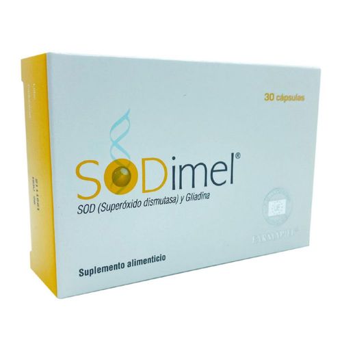 Farmapiel Sodimel Suplemento antioxidante antiedad 30 cáps