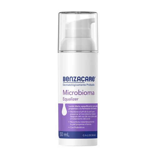 Galderma Benzacare Microbioma Equalizer Loción hidratante de uso diario 50 ml