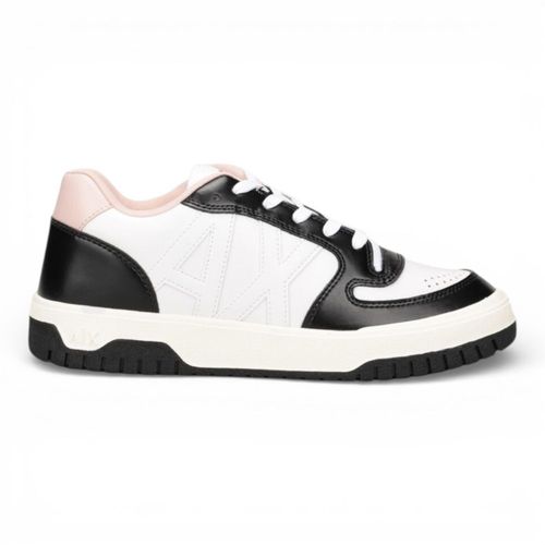 Tenis Armani Exchange Rosa Piel Mujer