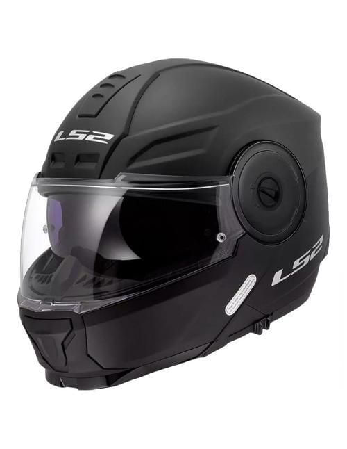Casco Abatible Ls2 Ff902 Scope 2 Negro Mate Certificado 2206