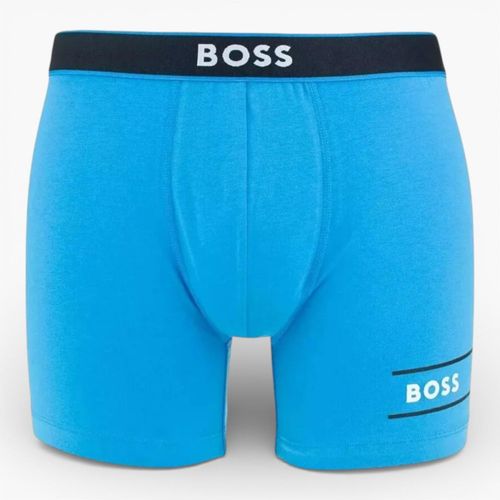 Boxer Boss Brief 1pack Azul Claro