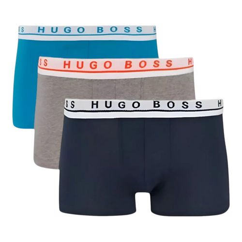 Boxer Hugo Boss Trunk 3pack Comodo Azul