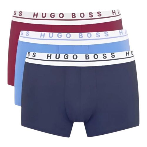 Boxer Hugo Boss Trunk 3pack Tinto