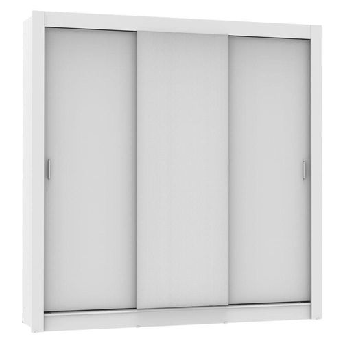 Ropero Closet Madesa Mônaco 3 Puertas Corredizas Blanco 2