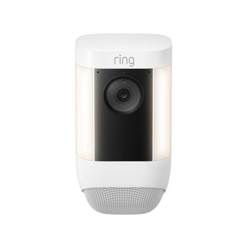 Cámara de Seguridad con luces y sirena inalámbrica Ring Pro Blanco