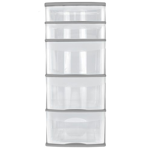 Caja plástico organizadora cajonera 4 cajones 8488 83*39*35cm