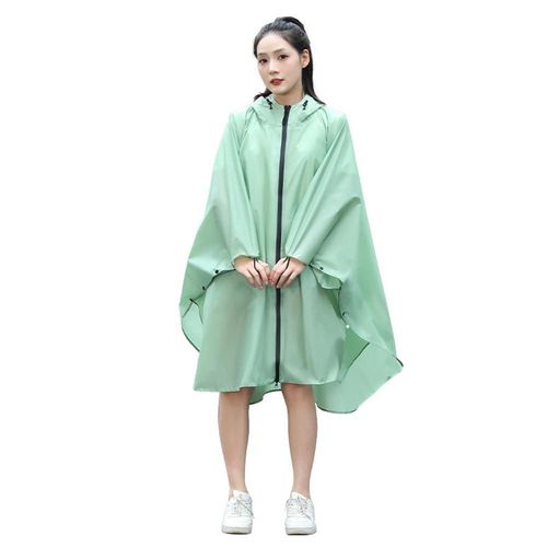 Capa impermeable, impermeable largo para adultos, 3 en 1, a prueba de viento y lluvia intensa.HOGAWAY