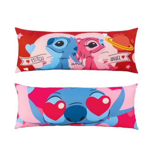 Almohada Súper Jumbo Stitch y Angel