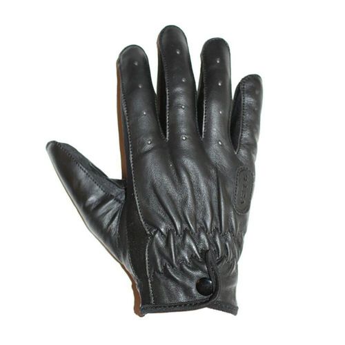 Guantes para Moto Verri en Piel de Cabra color Negro