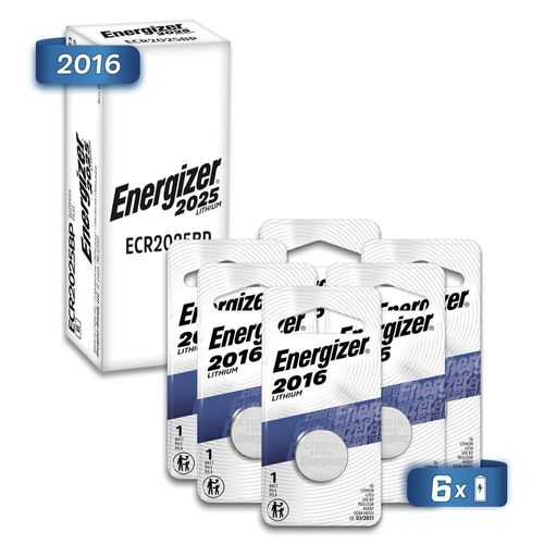 Pila boton energizer 2016 blister 6 unidades