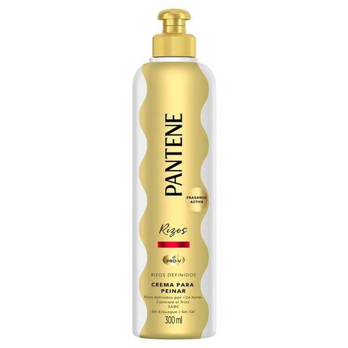 Crema para peinar pantene pro-v rizos definidos 300 ml