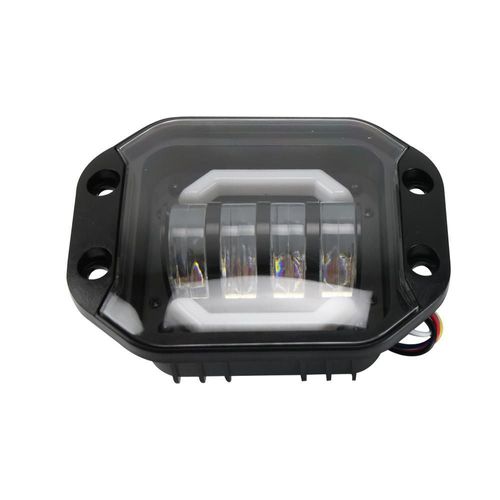 Faro auxiliar 4 leds 35w ojo angel 5w 8-80v lm 1800