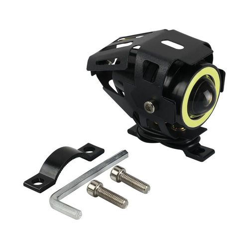 Faro auxiliar led mini c/proteccion lupa/ojo angel 5w 12v