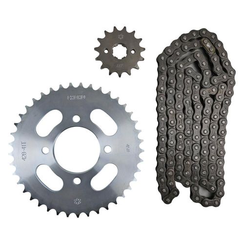 Engrane 41x15 cadena 428x126l set dinamo u4-150 (07-13) choho