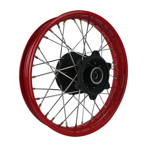 Rin trasero con rayos 2.15x17 rojo italika dm 150 roja (18-21)