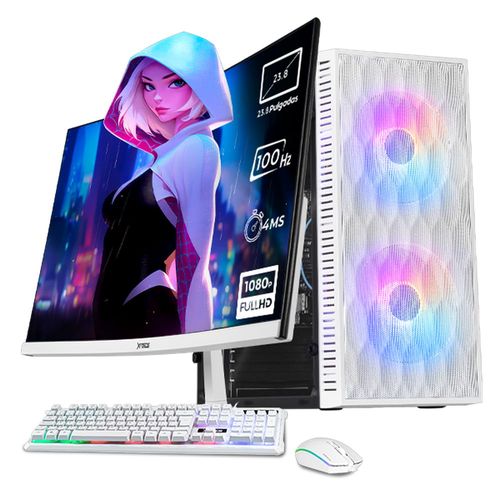 Xtreme pc gaming core i5 12400 16gb ssd 1tb monitor 23.8 curvo 100hz