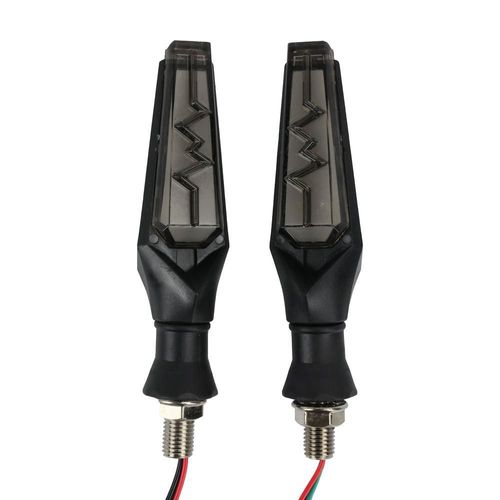 Direccional delantera/trasera secuencial a01 con luz cuarto ambar led set 12v