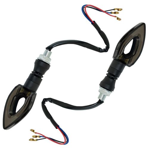 Direccional delantera/trasera flecha blanco secuencial con cuarto led set 12v