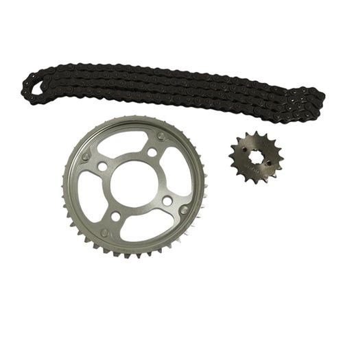 Engrane 43x16 cadena 428x120l set honda gl 150 cargo (14-22) roda