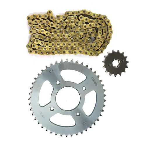 Engrane 45x15 cadena 428x132l set suzuki gixxer 155 (17-19) choho