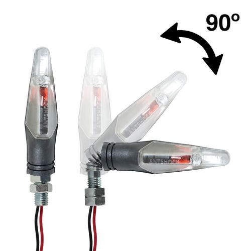 Direccional universal set con resorte laser transparente