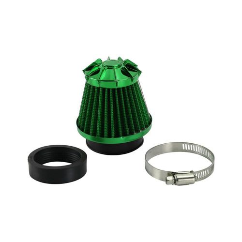 Filtro aire individual verde 28/35/38/42/48mm sustituye a 36-5032-001
