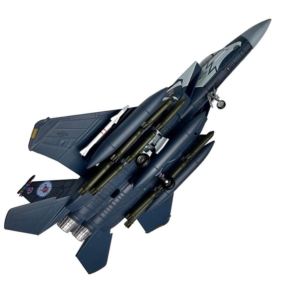 1/100 échelle avion métal décoratif objets de collection affichage F15