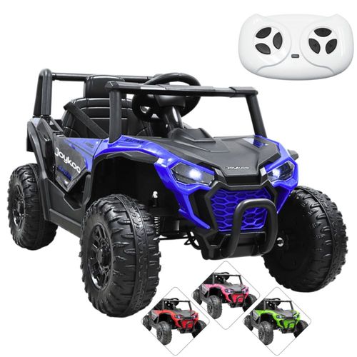 Montable Electrico para Niños UVT-001 Luz y Sonido Control Remoto Conexión USB y Bluetooth 12v - Azul