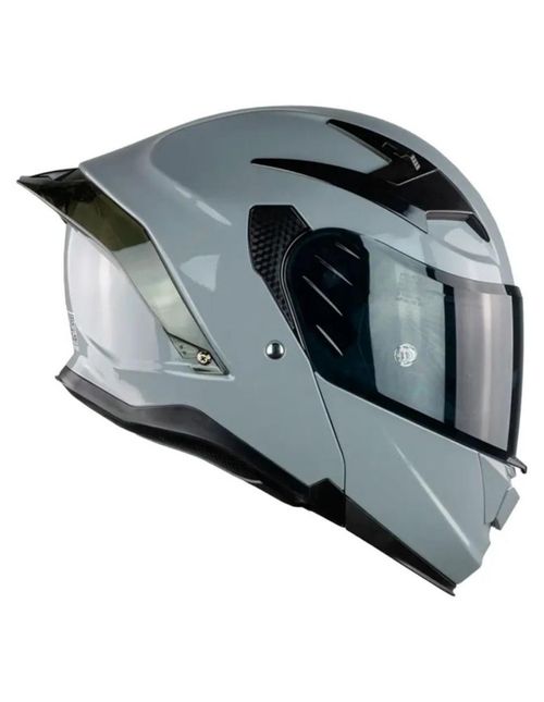 Casco X- Kov Zenith Gris Nardo Ece22.06 Abatible De Moto