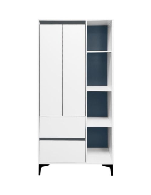 Closet Carter Ropero Armario Con Cajones Y Puertas