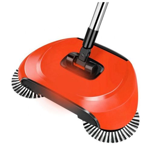 Escoba Barredora Mágica Recogedor De Basura Rojo