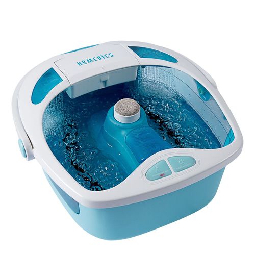 Spa de pies homedics con calentamiento rápido y masaje de burbujas