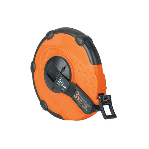 Cinta Métrica Larga Carcasa Plástica 20M Truper 12638