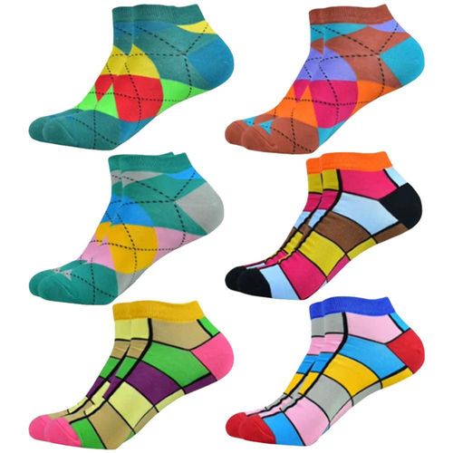 Calcetas multicolor MXOCS-001 GeoColors01 Calcetas originales