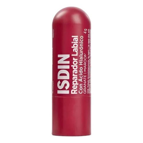 Isdin Reparador Labial Stick Granate Hidratación y Color 4 g