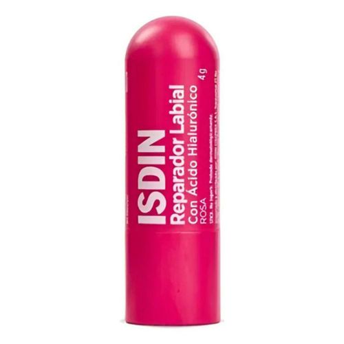 Isdin Reparador Labial Stick Rosa Hidratación y Color 4 g